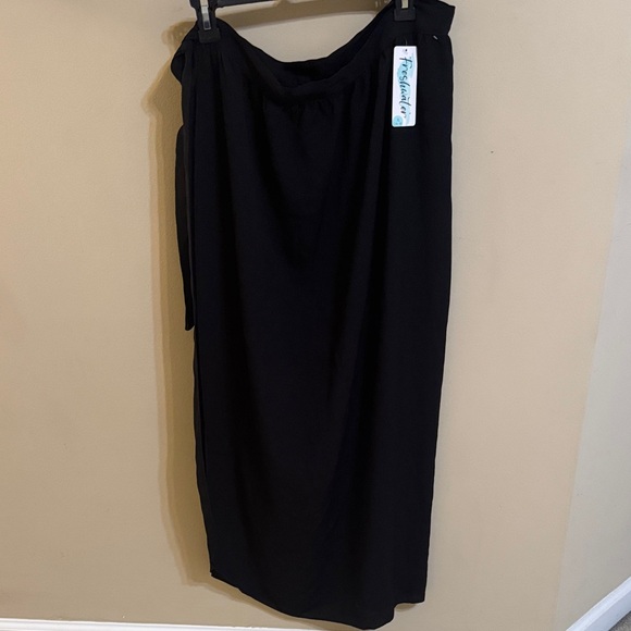 Freshwater Other - Freshwater Black Tie-Waist Swim Sarong